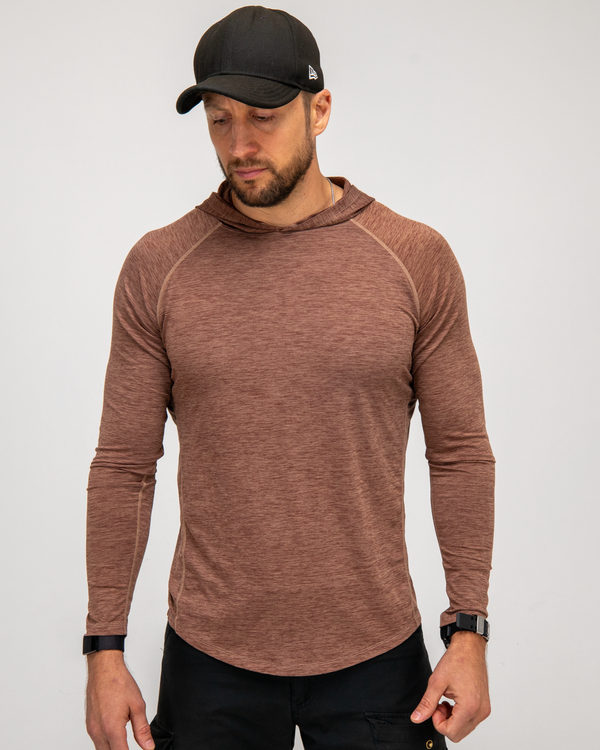 100% Made in USA | Sedona Brown | Mens Sun Hoodie