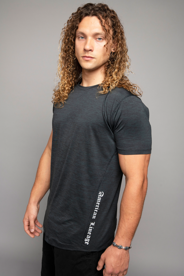 American Made Mens Lightweight T Shirts -  Jet Green
