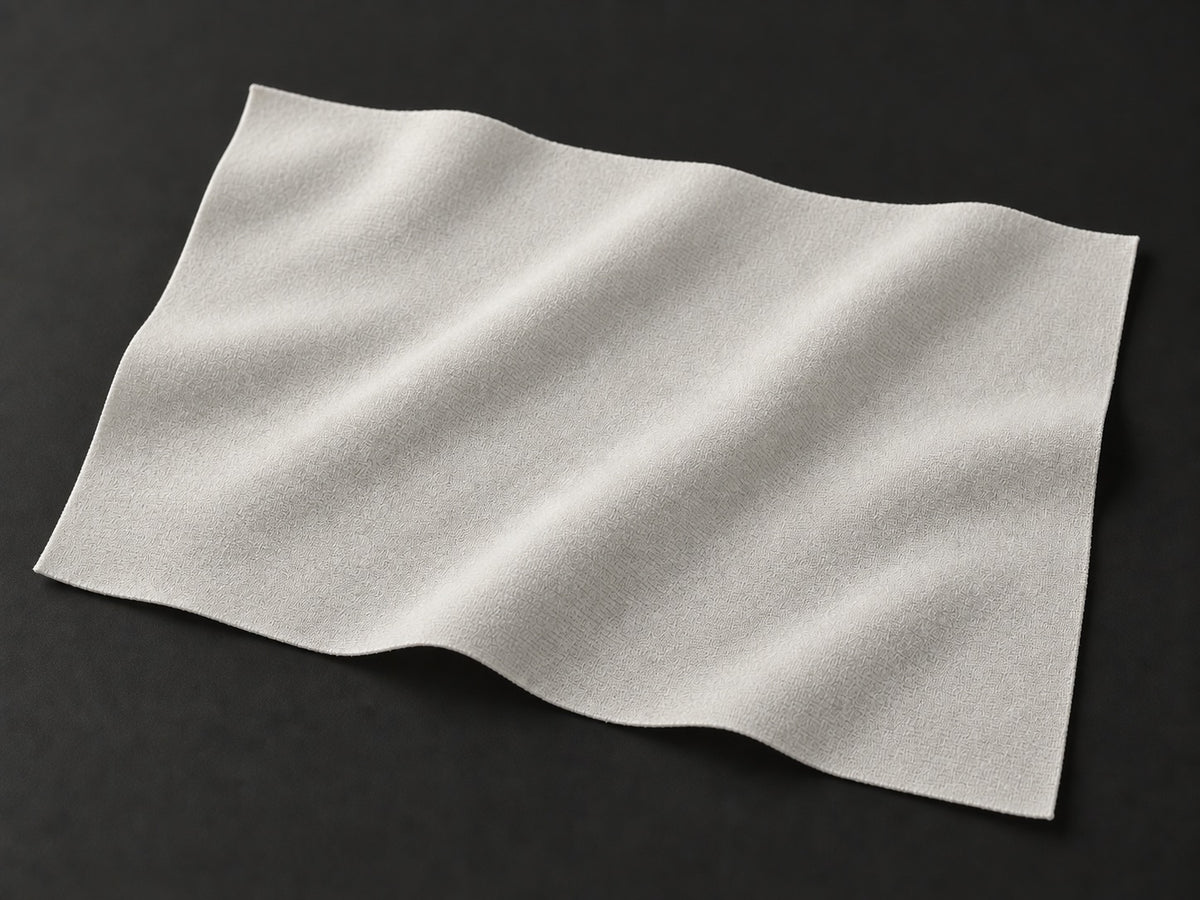 Illustrative studio study of lightweight Heritage fabric, shown fully in frame