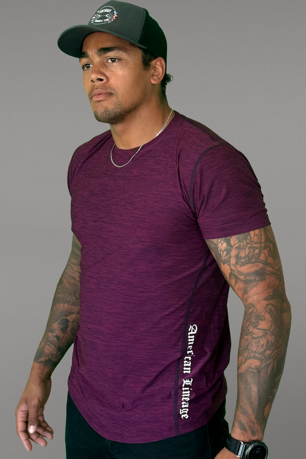 Athleisure Ultra-Soft Tee (Royalty Purple) | Made in the USA