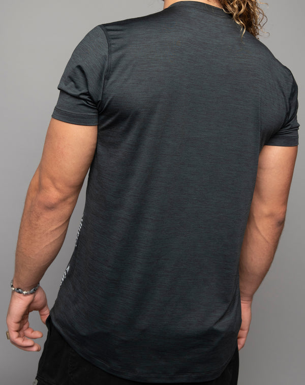 Athleisure Tee (Jet Green) Manufactured in San Diego from El Salvador Yarns