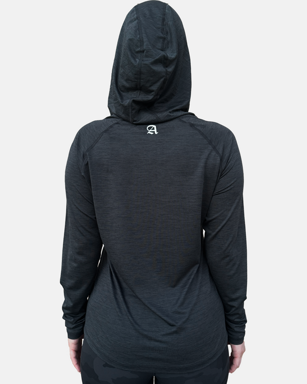 100% Made in USA Athleisure Hoodie (Midnight Grey)