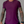 Athleisure Tee Moisture Concealment  (Royalty Purple) Manufactured in San Diego from El Salvador Yarns