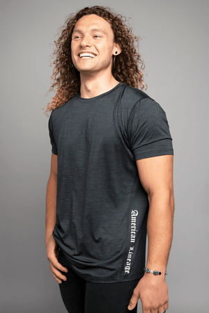 Athleisure Tee (Jet Green) - American Lineage