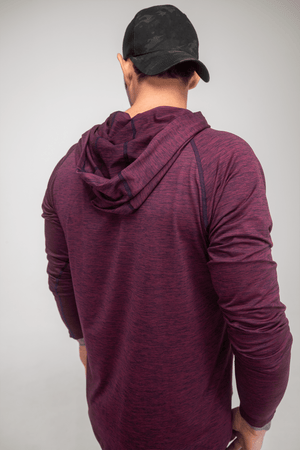 Performance Hoodie (Burgundy) - American Lineage