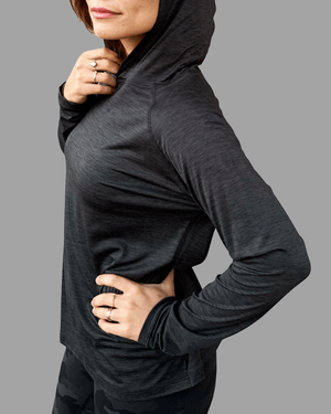 Sun Hoodie (Midnight Grey) - American Lineage